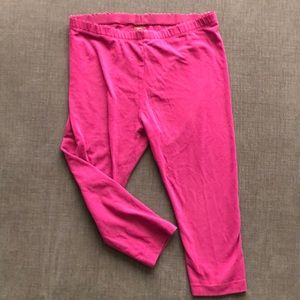 Girls Tea Collection cropped leggings